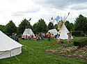 Tipis der German Lakota Friends