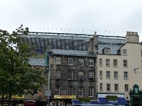 Tribüne, aufgebaut für 8800 Besucher des Military Tattoos