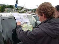 wo geht es denn jetzt weiter? No problem - unser Reiseleiter ist immer im Bilde