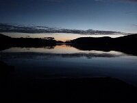 dunkel wurde es dort auch