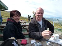 Pause auf 1020 m Höhe