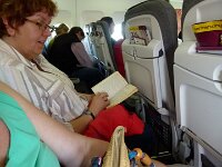 Rückflug nach Colonia - Tagebuch schreiben ?