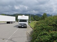 erster Halt, am Highway 3 in British Columbia (Hwy 3 BC) Richtung Hope
