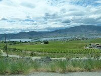 Weinanbaugebiet Okanagan Valley ( damals das zweitgrößte Weinanbaugebiet Kanadas )