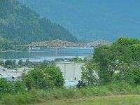 von dort aus zum heutigen Campground