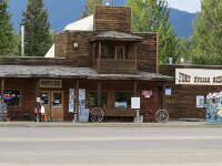 Der Eingang zu Fort Steele - eine alte Stadt mit vielen Originalen und toll