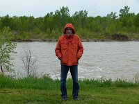 Wilfried am Oldman-River - passt :-)