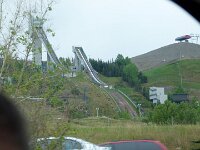 Sprungschanze(n) immer noch da - ein paar 100 m abseits war unser Campground West (inzwischen Geschichte)