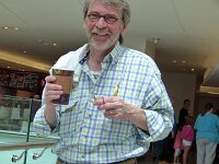 Pause neben dem Devonion Garden