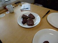 und haben prima geschmeckt