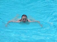 den heißen Quellen - jemand wollte schwimmen :-)