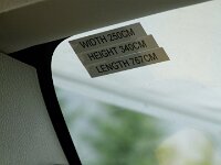 Ach ja - damit der Fahrer immer weiß wo er dran ist