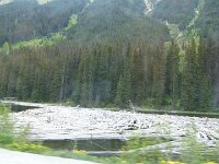 Morgens zu Fuß Richtung Whistler