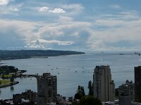 mehr Vancouver + Pazifik (English Bay) am Abend