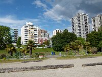 Vancouver vom Strand aus  gesehen