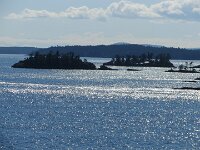 einer Fähre übersetzen von Swartz Bay nach Vancouver Island