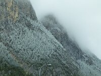 Schnee rund um Banff