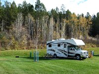 auf dem Campground in Radium Hot Springs