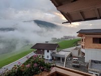 Wolkenformation vor der Unterkunft, immer wieder schön und anders