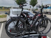 Fast 400 km Huckepack