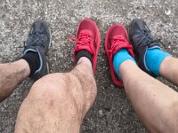 Berg- und Talschuhe für Hanglagen : Berg- und Talschuh für Hanglagen