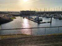 Yachthafen Cadzand-Bad am Abend