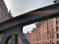 erste Ansichten der Speicherstadt