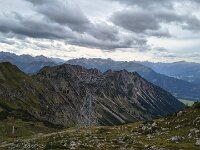 Weiterfahrt von der Seealpe zu Bergstation Höfatsblick (1932 m)